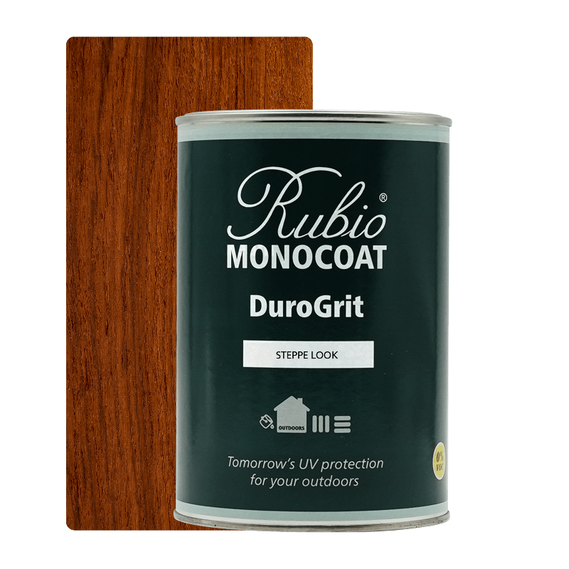 Rubio Monocoat DuroGrit udendørs træolie i farven Steppe Look, 1 L