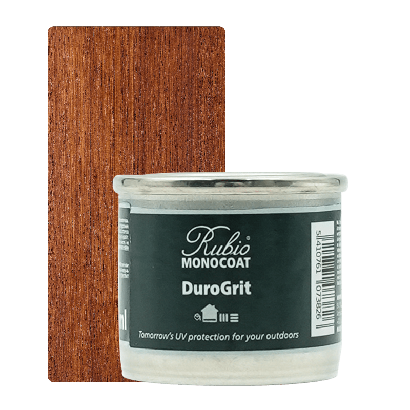 Rubio Monocoat DuroGrit udendørs træolie i farven Rocky Umber, 30 ml