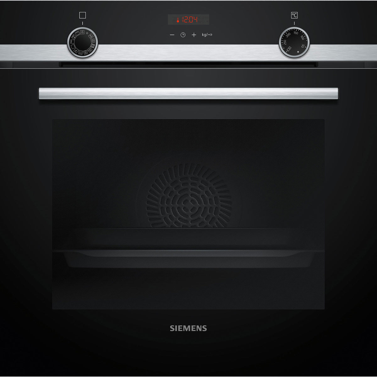 Siemens iQ300 HQ574AER3 indbygget ovn med dampfunktion i rustfrit stål, 60 × 60 cm