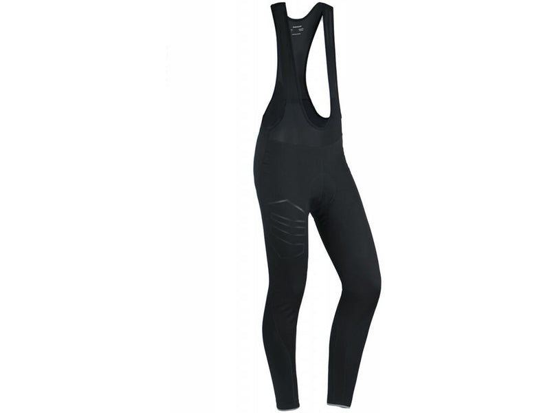 Endurance Jayne Full Windblock XQL - Cykeltights lange m. seler - Dame - Black -  Str. 46/