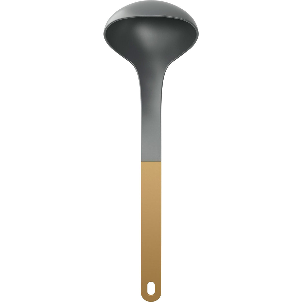 Rosti Optima suppeske i nylon med curryfarvet skaft, 30 cm