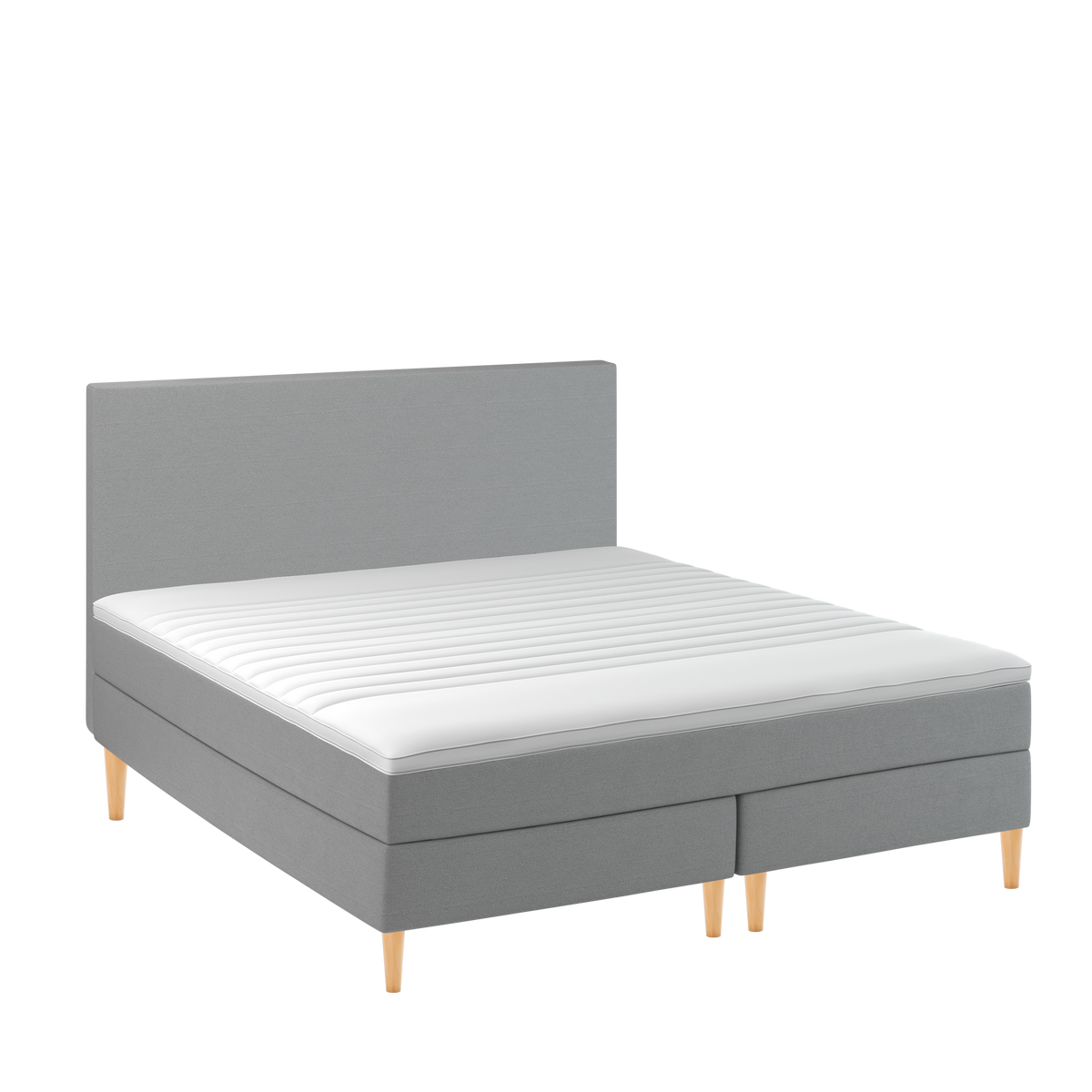 Kontinentalseng fra Bobo Home, 180 x 200 cm, med fasthederne Fast og Ekstra fast