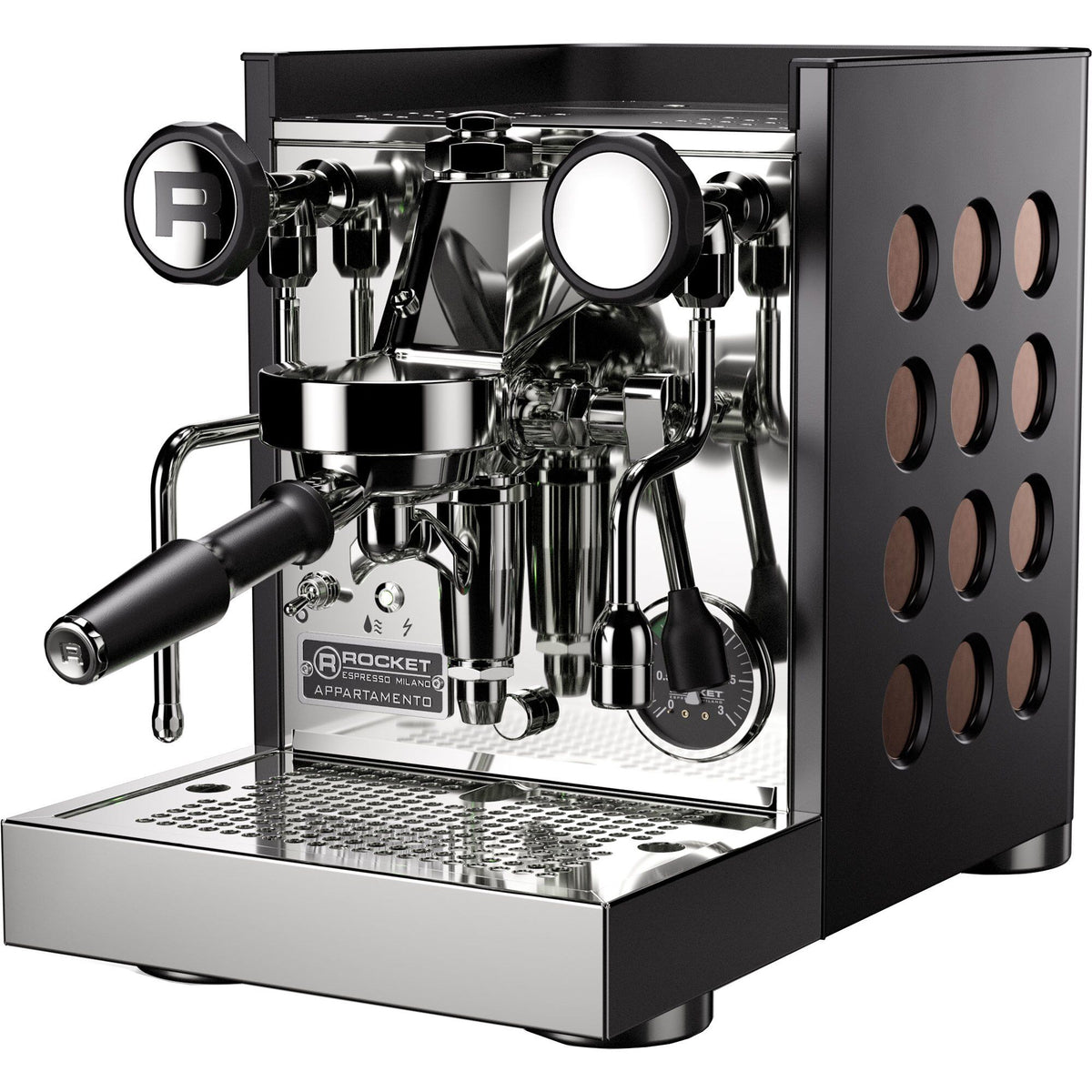Rocket Appartamento TCA espressomaskine i sort og kobber