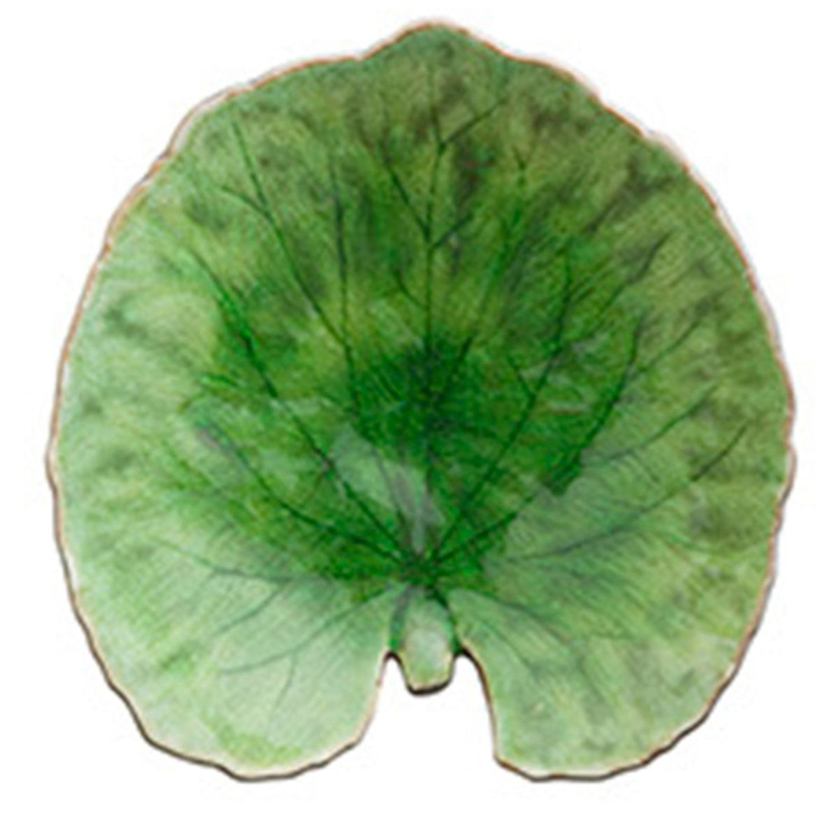 Grønt Costa Nova Riviera Alchemille serveringsfad 17 cm formet som blad