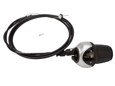 Se Shimano Nexus - Revo Greb 7 Gear - Sølv - inklusiv gearwire med yderkabel - For CJ-NX10 ❤ Kæmpe udvalg i Shimano ❤ Hurtig levering: 1 - 2 Hverdage samt billig fragt - Varenummer: CKP-455017038624 og barcode / Ean: '455017038624 på lager - Udsalg på Gearvælger & drejegreb Spar op til 67% - Over 1334 design mærker på udsalg