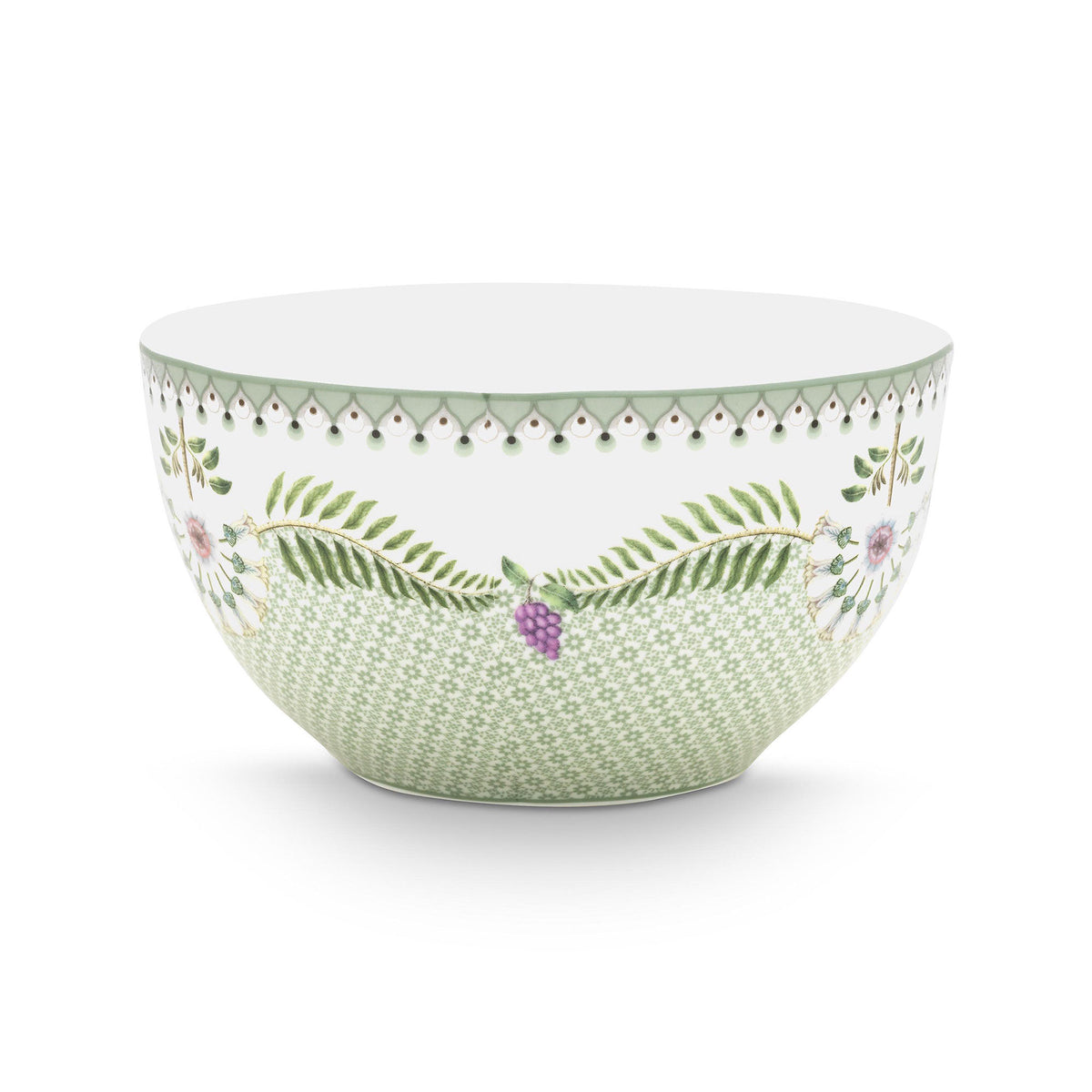 PIP Studio Lily & Lotus Tiles skål på 15 cm i porcelæn