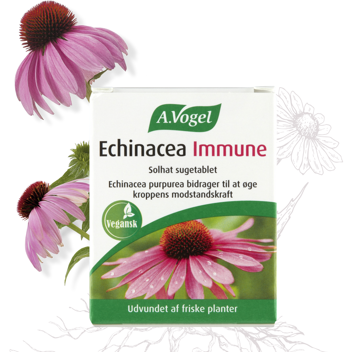 A. Vogel Echinacea Immune, kosttilskud med 30 tabletter