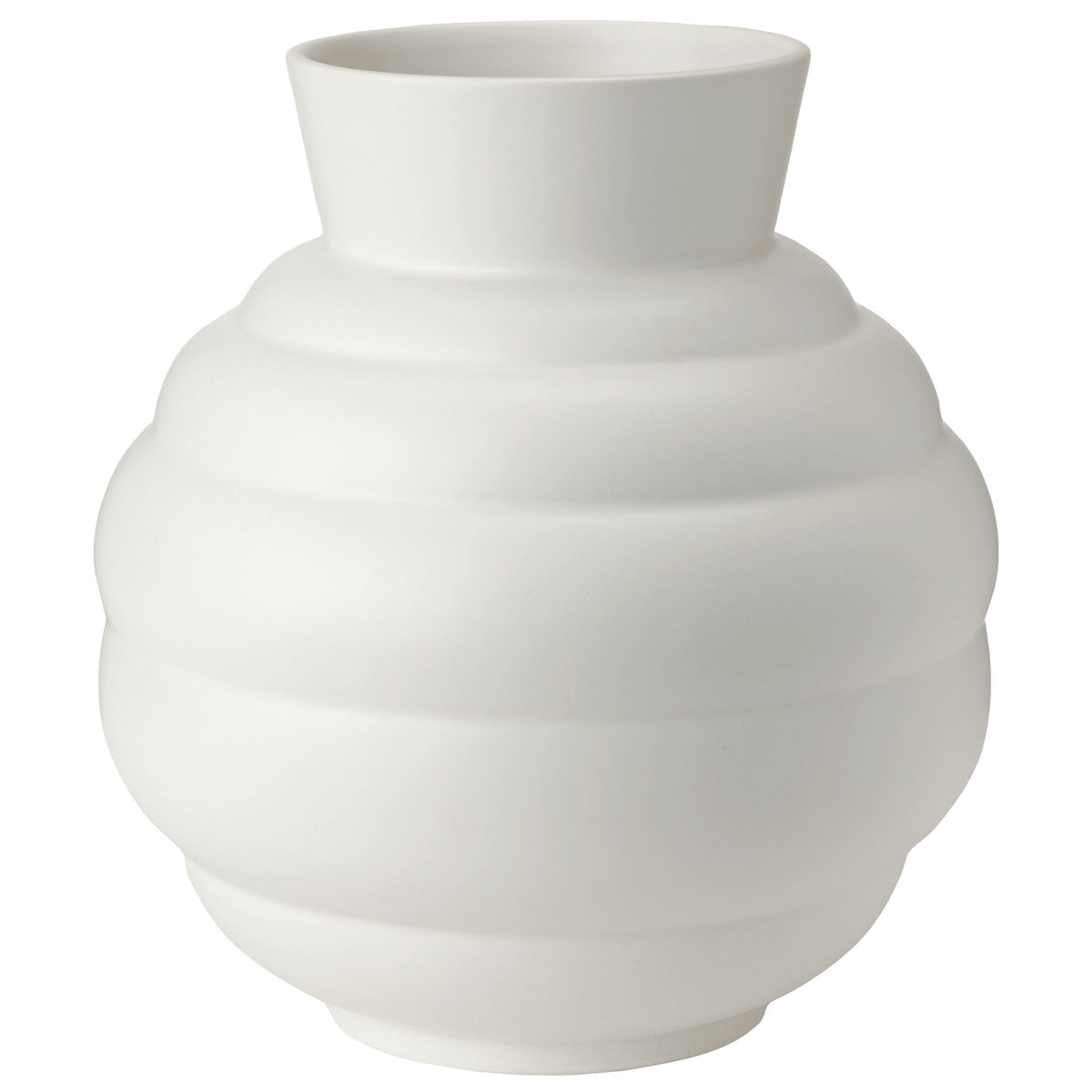 Hvid Archie vase på 26,5 cm fra Knabstrup Keramik og Tortus