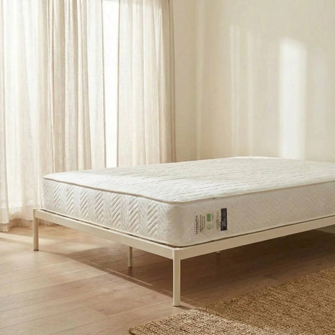 EcoBreathe madras i økologisk naturlatex med 7 zoner, 80 x 200 cm