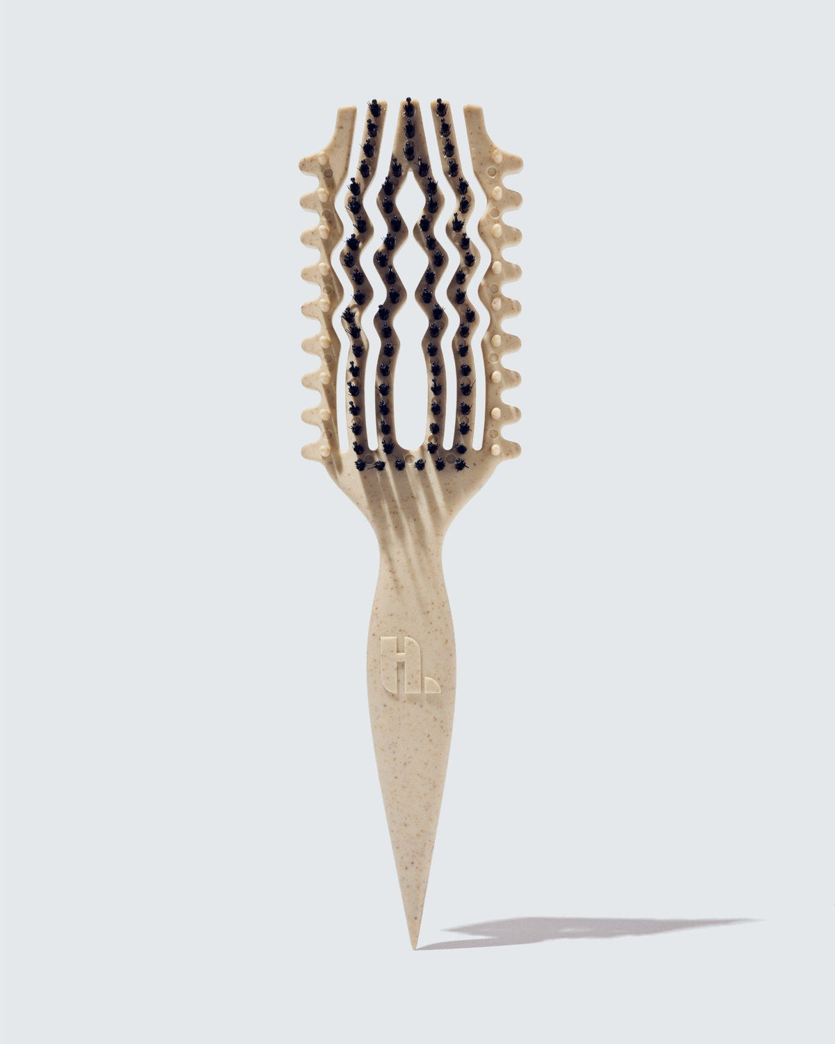 Hairlust Edge-Lift Curl Defining Brush i hvid, 5-i-1 krøllebørste