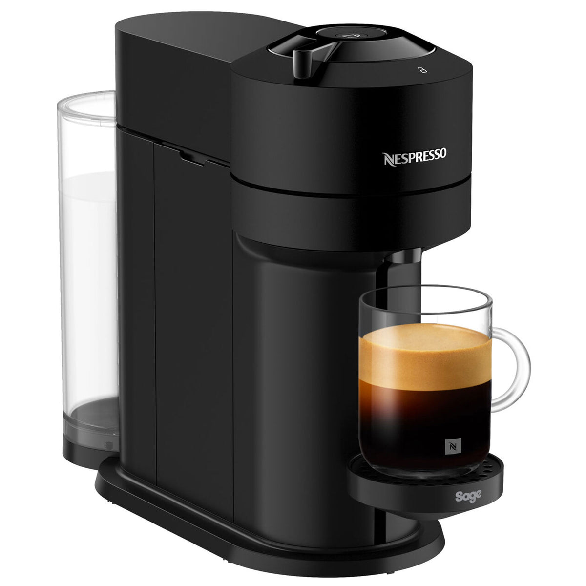 Nespresso by Sage Vertuo Next kapselmaskine i mat sort