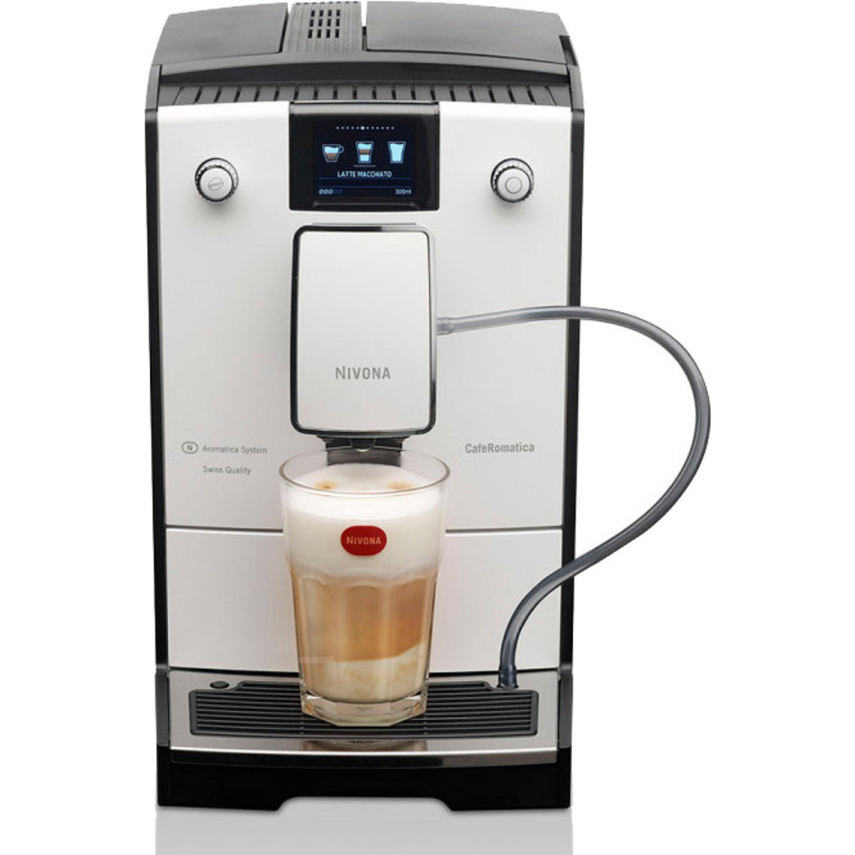 Nivona CafeRomatica 779 fuldautomatisk espressomaskine i mat hvid