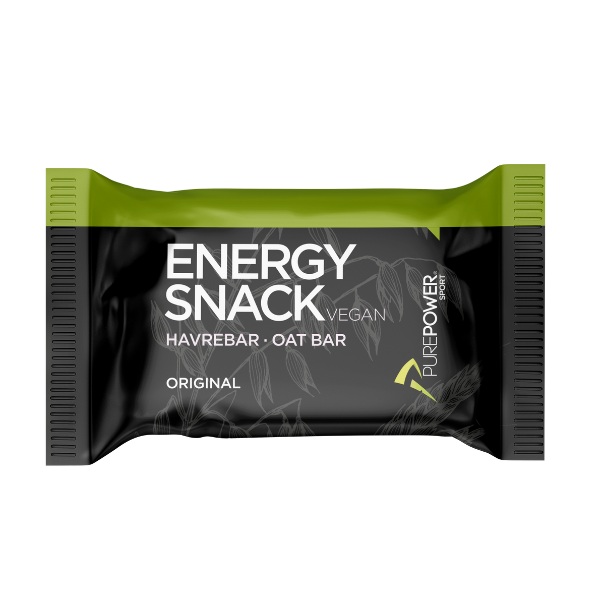 PurePower Energy Snack Original, 50 g blød havrebar med mild smag