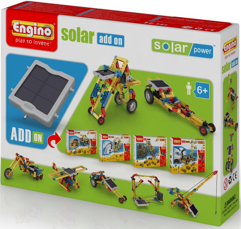 Se Engino Solpanel 3V Add-On ✔ Kæmpe udvalg i Engino - Køb online på udsalg og tilbud lige nu ✔ Lav fragtpris og hurtig levering - Varenummer: MMAction-1891240 og 5291664000702 på lager - Udsalg på Plastik Konstruktionsbyggesæt Op til 63% rabat - Kendte mærker på udsalg – over 1.329 mærker