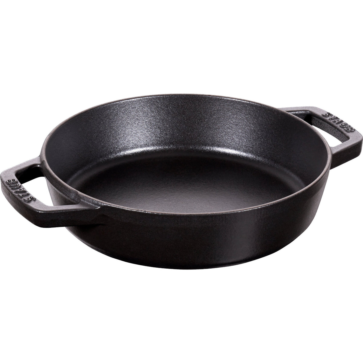 Staub Pan Series sautérpande på 20 cm i sort støbejern