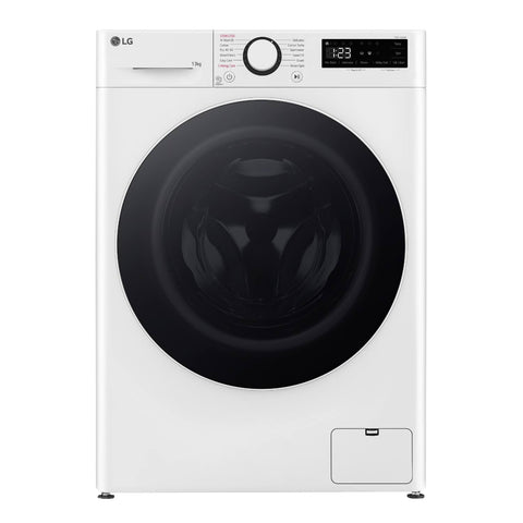LG F4Y5LYP0W vaskemaskine på 13 kg med stor tromle