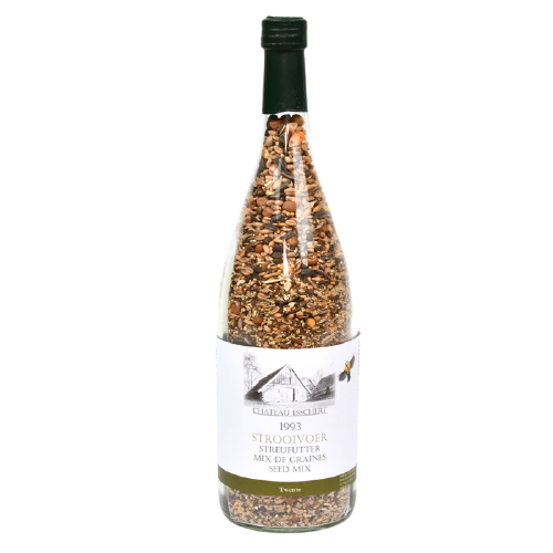 Fuglefoder - Vinflasker med foder til fugle - passer til "Wine & dine" foderhus