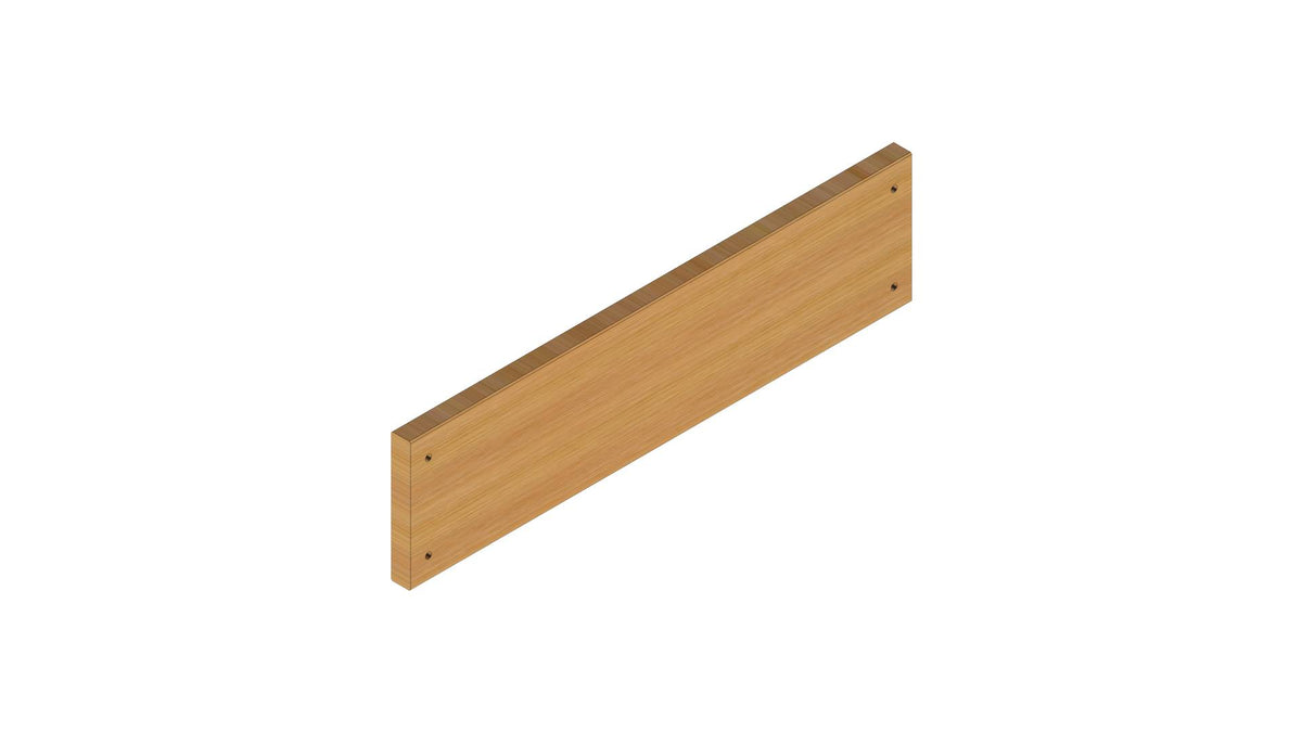 Kort planke i sibirisk lærketræ fra GrowCamp, 14,5 x 2,2 x 56,2 cm