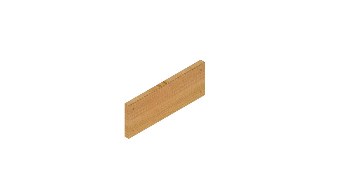 GrowCamp kort plank i sibirisk lærketræ, 14,5 x 2,2 x 38,1 cm, til højbed