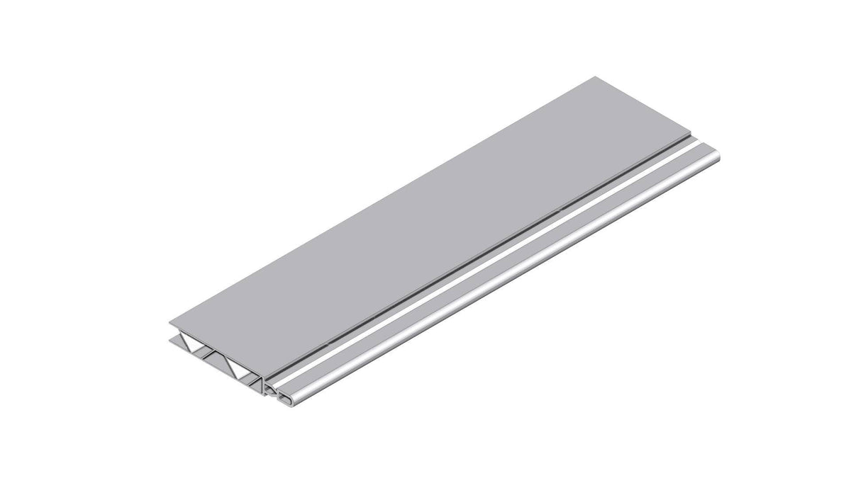 GrowCamp smalt bundpanel i PVC, 378 x 85 mm, reservedel til bund