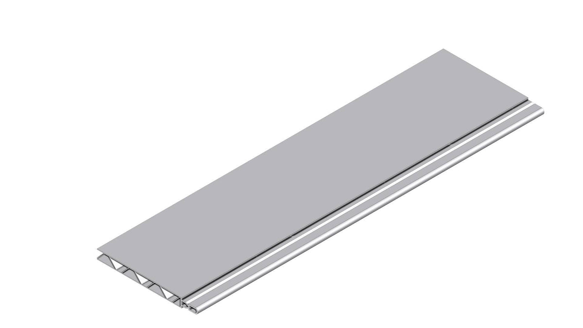GrowCamp bundpanel i PVC, 560 x 137 mm, reservedel til bund
