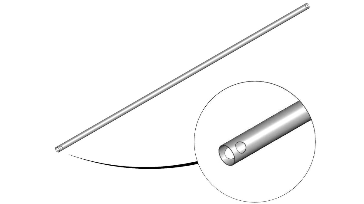 GrowCamp rør 19 x 820 mm, reservedel i kategorien velcroskinner og rør