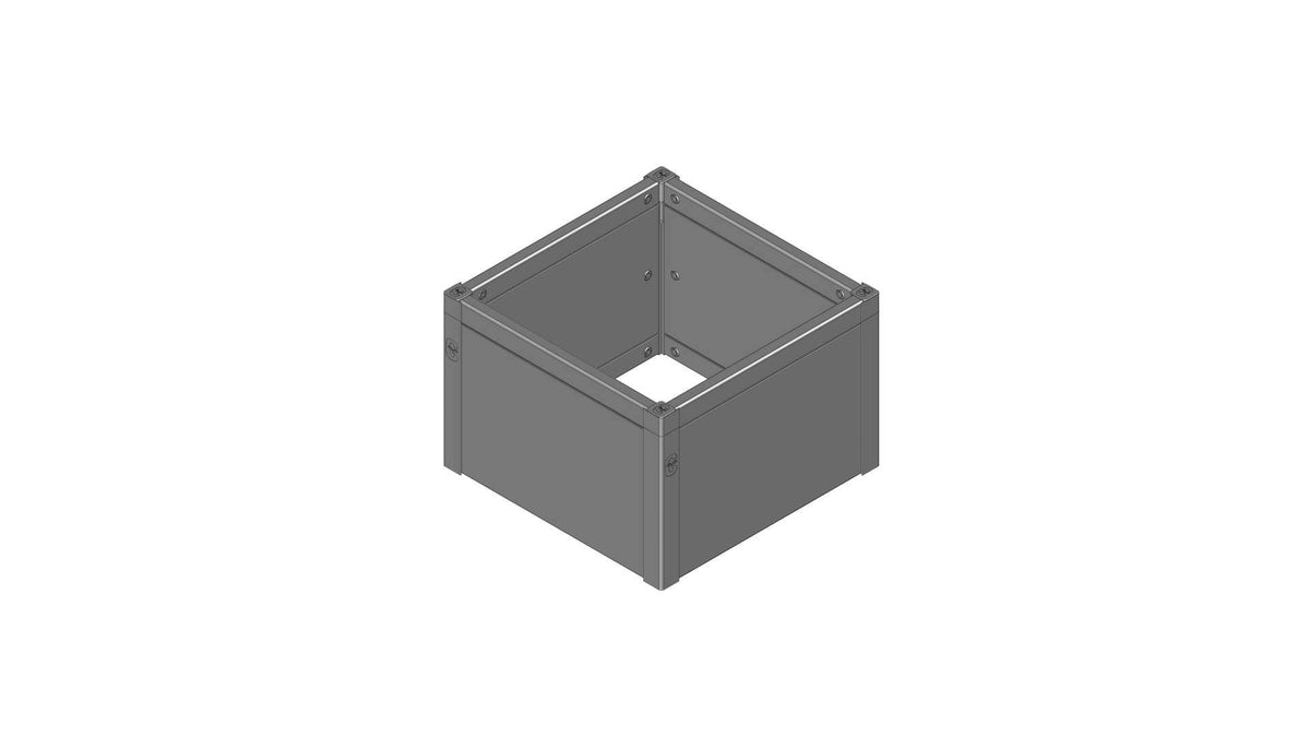 Lille GrowCamp højbed i PVC på 44 x 44 cm