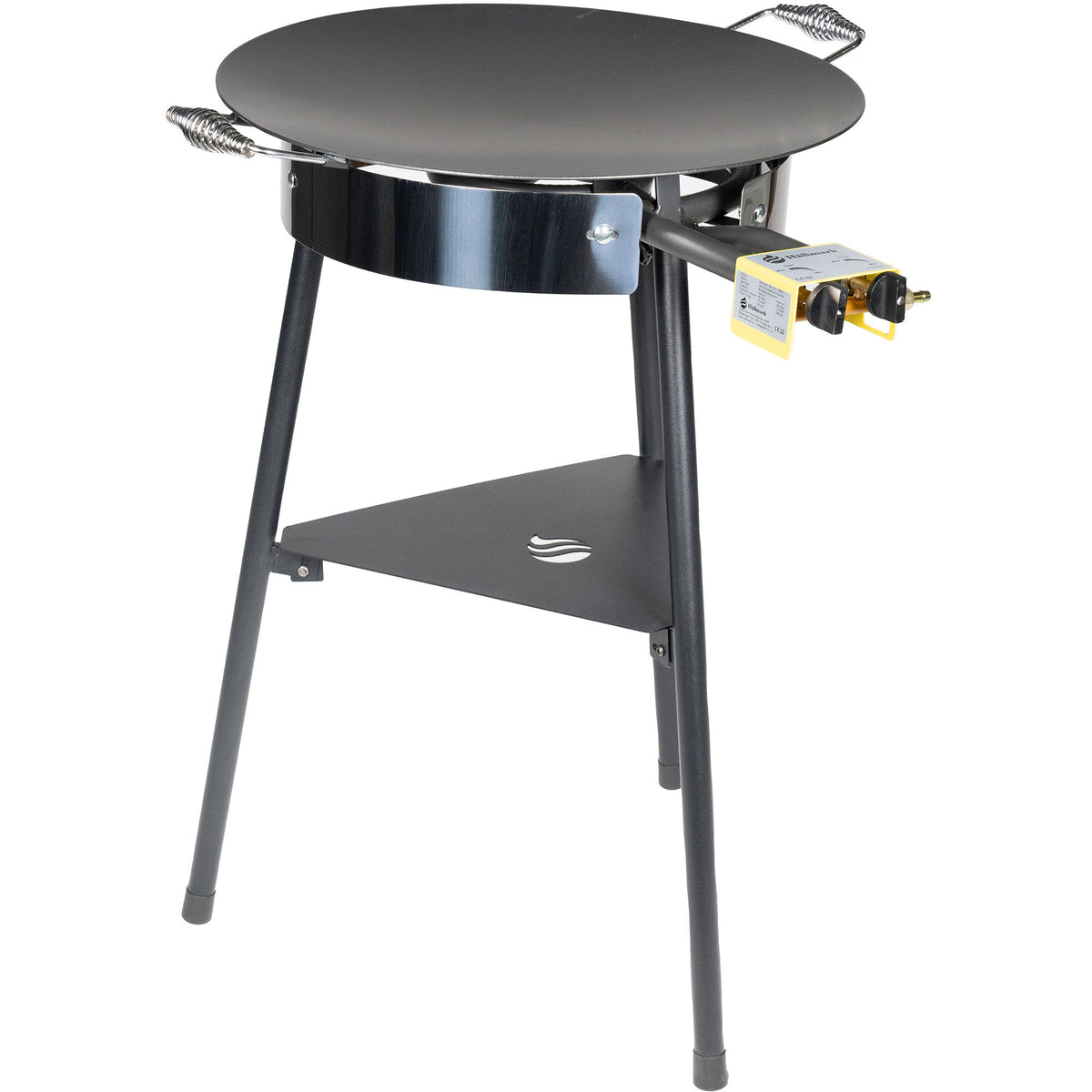 Hällmark International Set 58 V2 stegeplade på 58 cm med gasbrænder