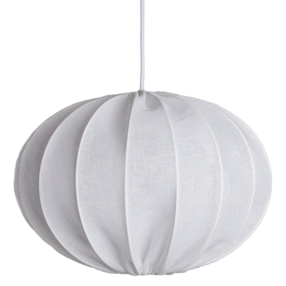 Hvid Watt & Veke Boll 40 loftslampe med græskarform