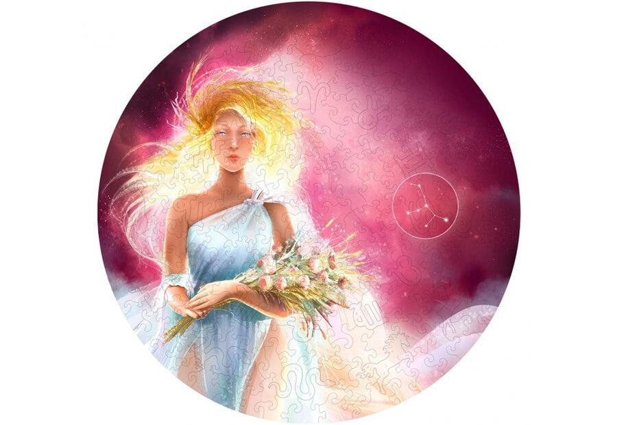 Fantasy Puzzles træpuslespil Virgo med 200 brikker