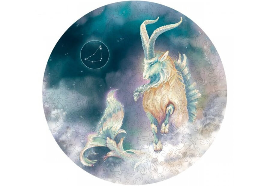 Fantasy Puzzles træpuslespil Capricorn med 200 brikker