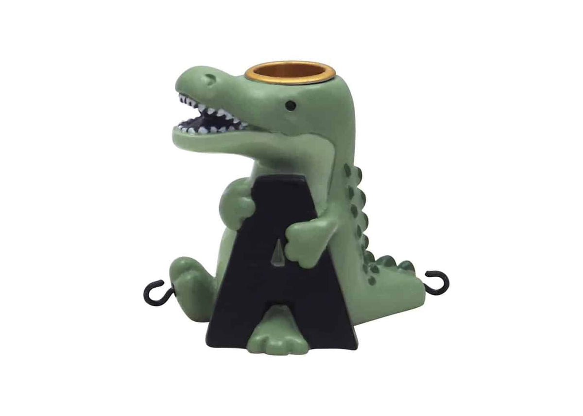 Bogstavet A med aligator fra Kids by Friis til navnetog