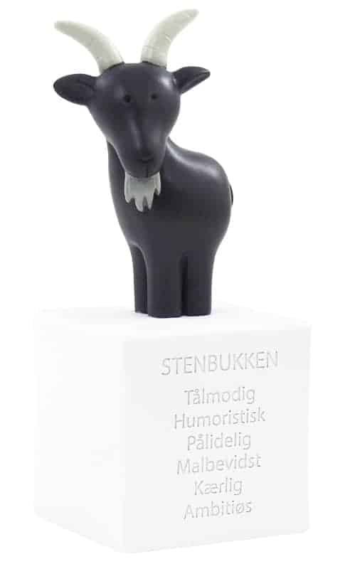 Kids by Friis stjernetegn Stenbukken med personlig tekst og sparebøssefunktion