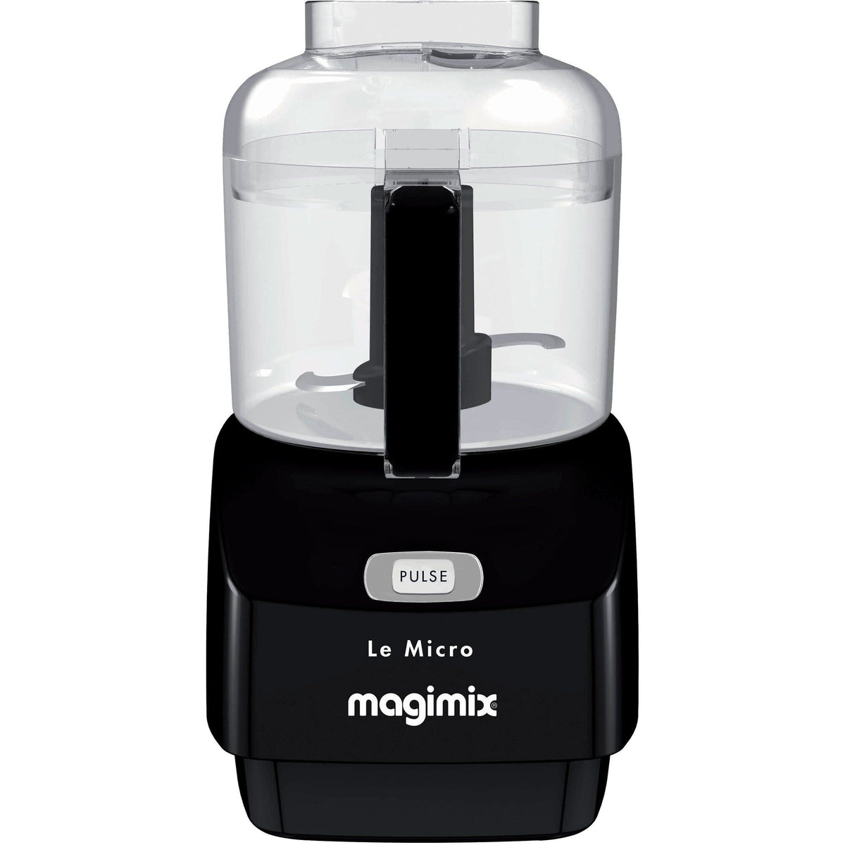 Sort Magimix minihakker på 0,83 liter