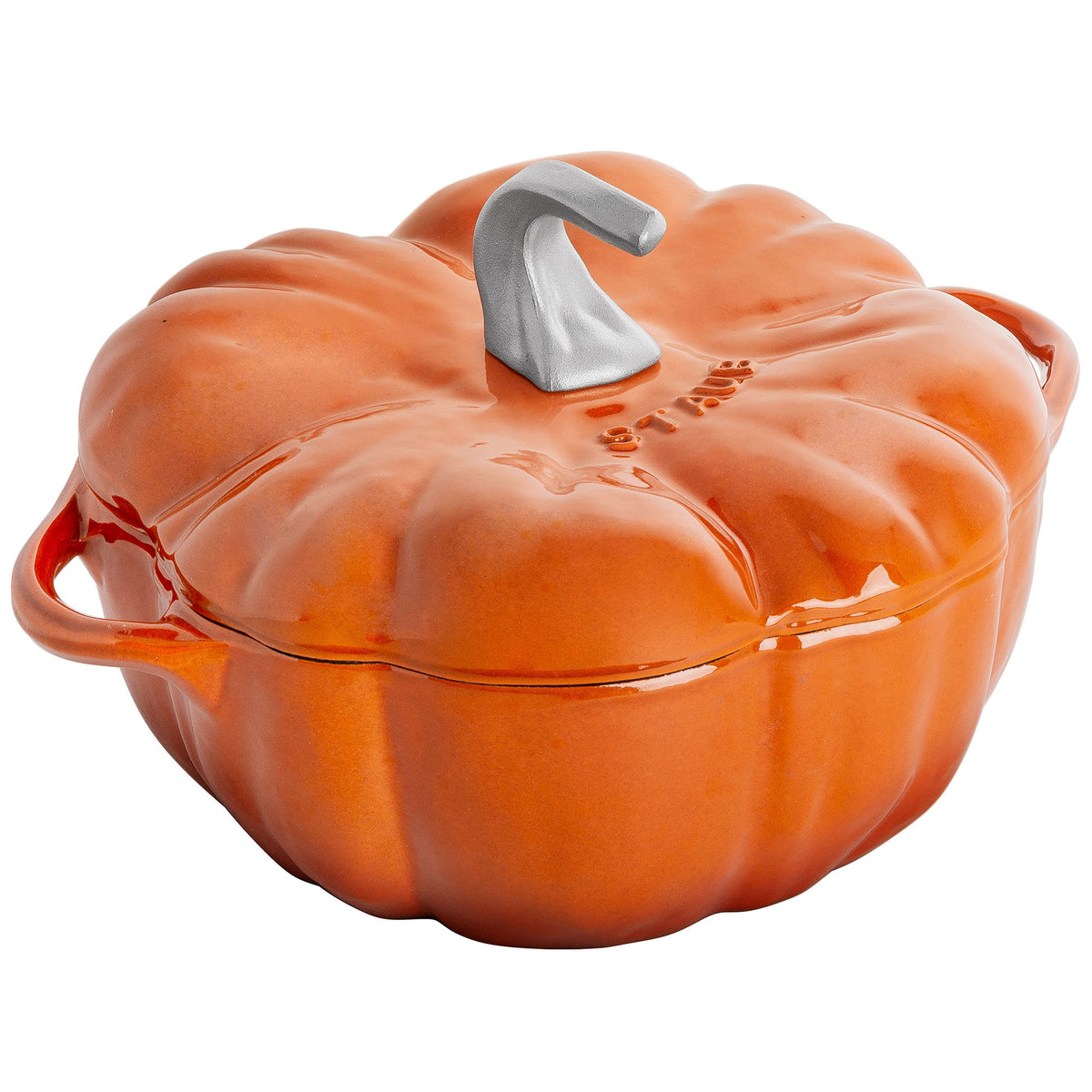 Staub La Cocotte Græskar støbejernsgryde i kanelbrun, 24 cm og 3,5 liter