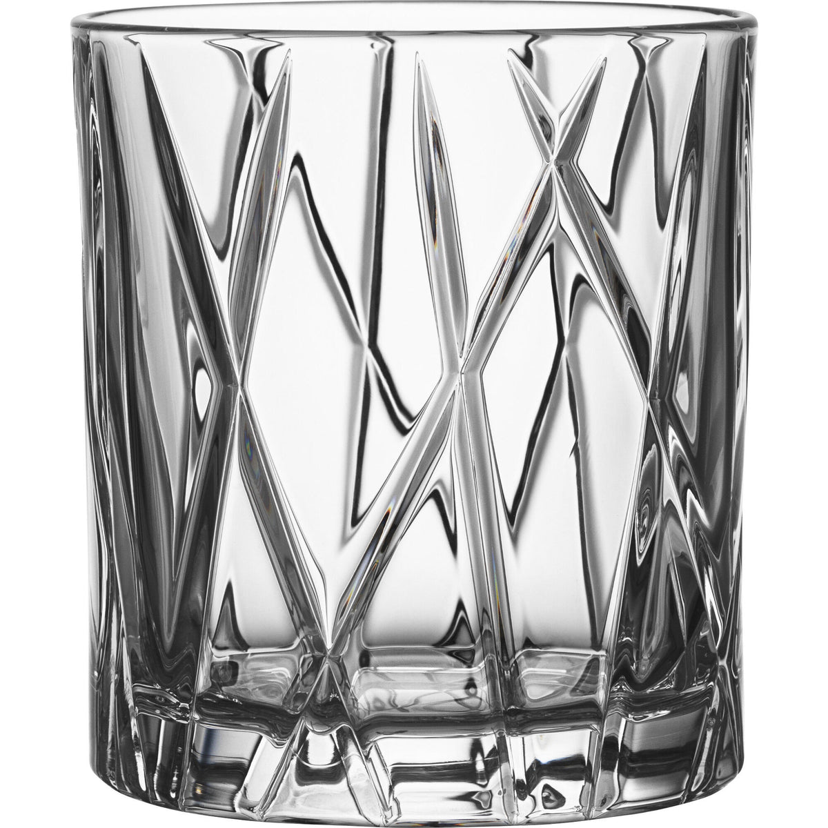 Fire Orrefors City whiskyglas på 24 cl til Old Fashioned