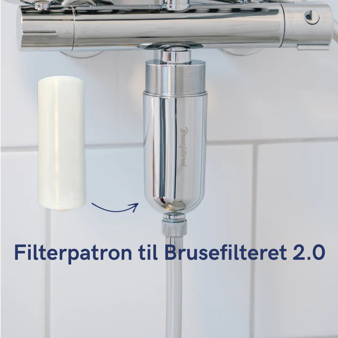 Premium filterpatron som udskiftningspatron til BruseFilteret 2.0
