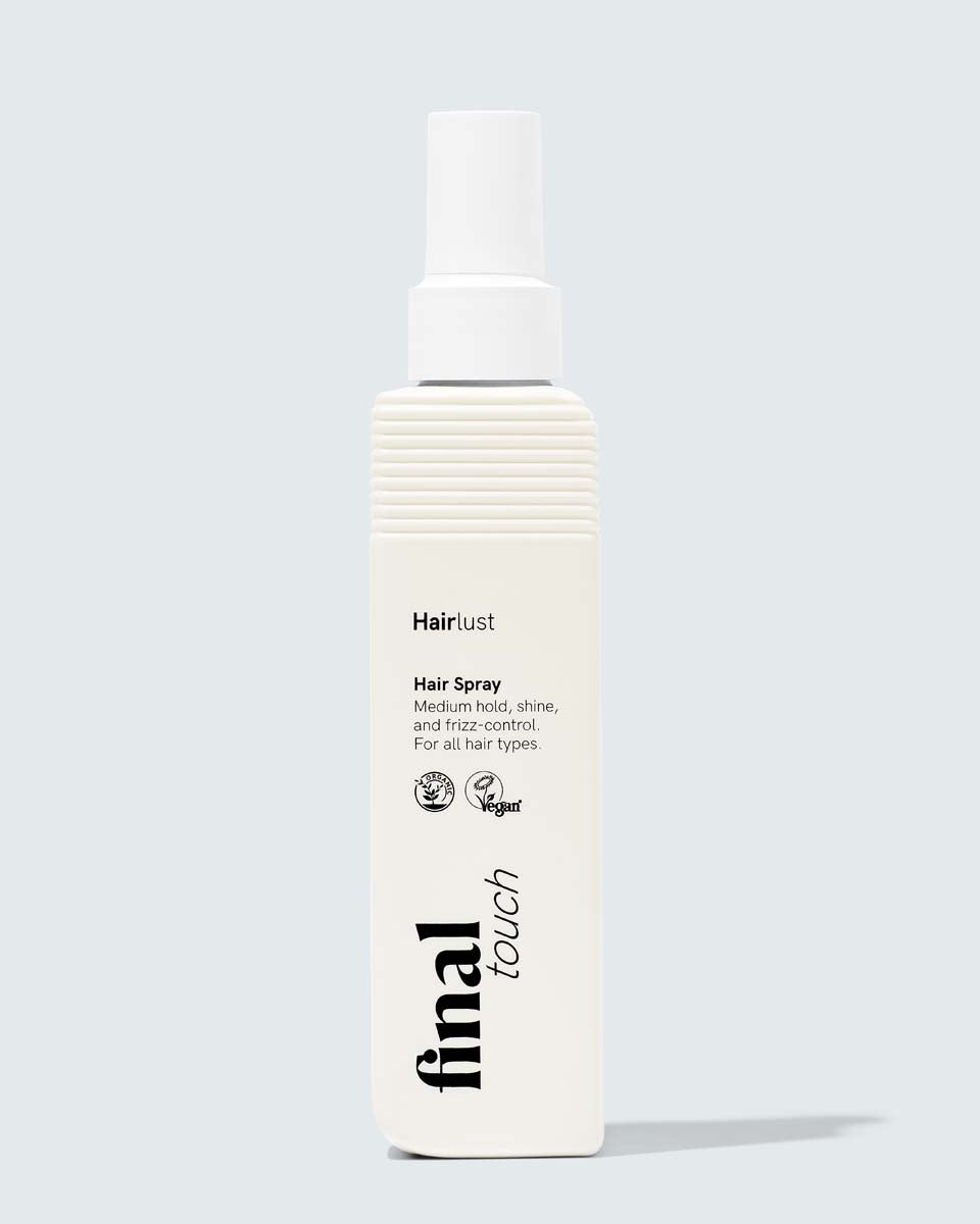 Hairlust Final Touch Hair Spray, økologisk hårspray