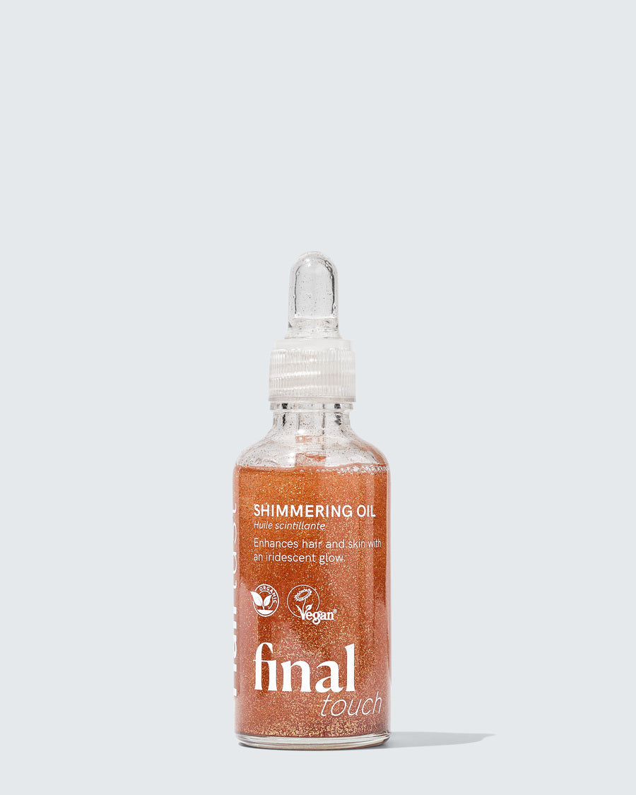 Hairlust Final Touch Shimmering Oil, glimmerolie til hår og hud