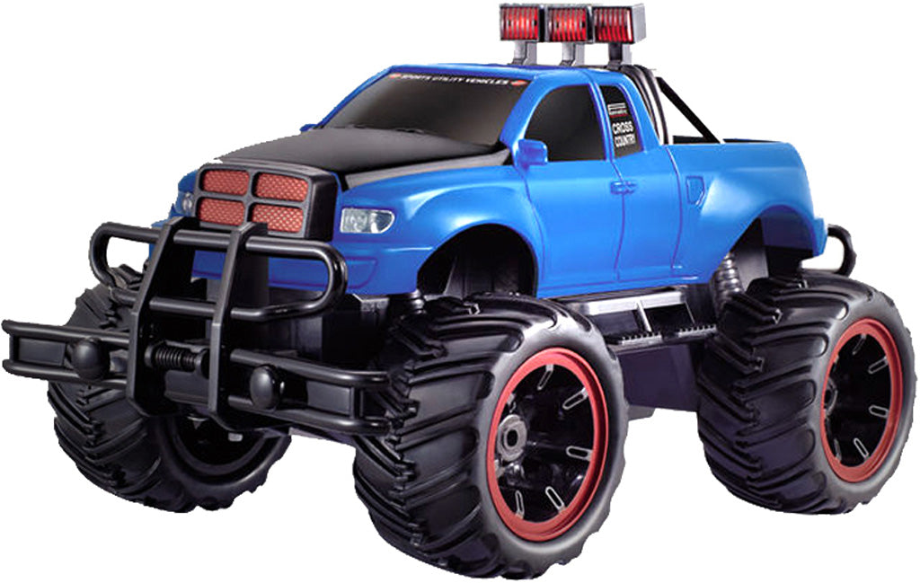 Se Fjernstyret Monster Truck Off-Road 1:16 Blå ✔ Kæmpe udvalg i MegaLeg - Køb online på udsalg og tilbud lige nu ✔ Billig fragt og hurtig levering - Varenummer: MMAction-14858 og 5712548148582 på lager - Udsalg på Fjernstyret Biler, Større Spar helt op til 73% - Kæmpe udsalg på over 739 mærker