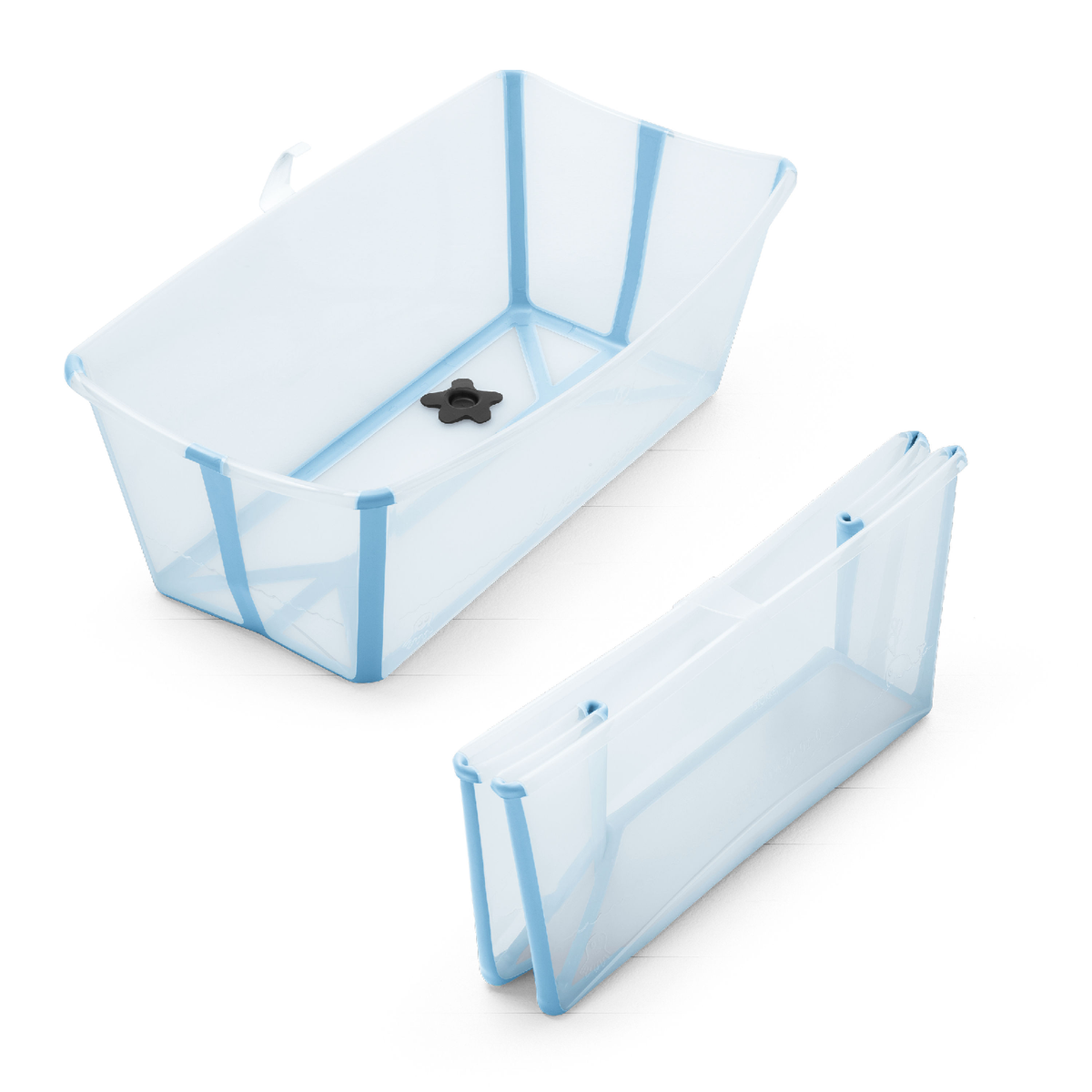 Stokke Flexi Bath sammenfoldeligt babybad i farven Ocean Blue