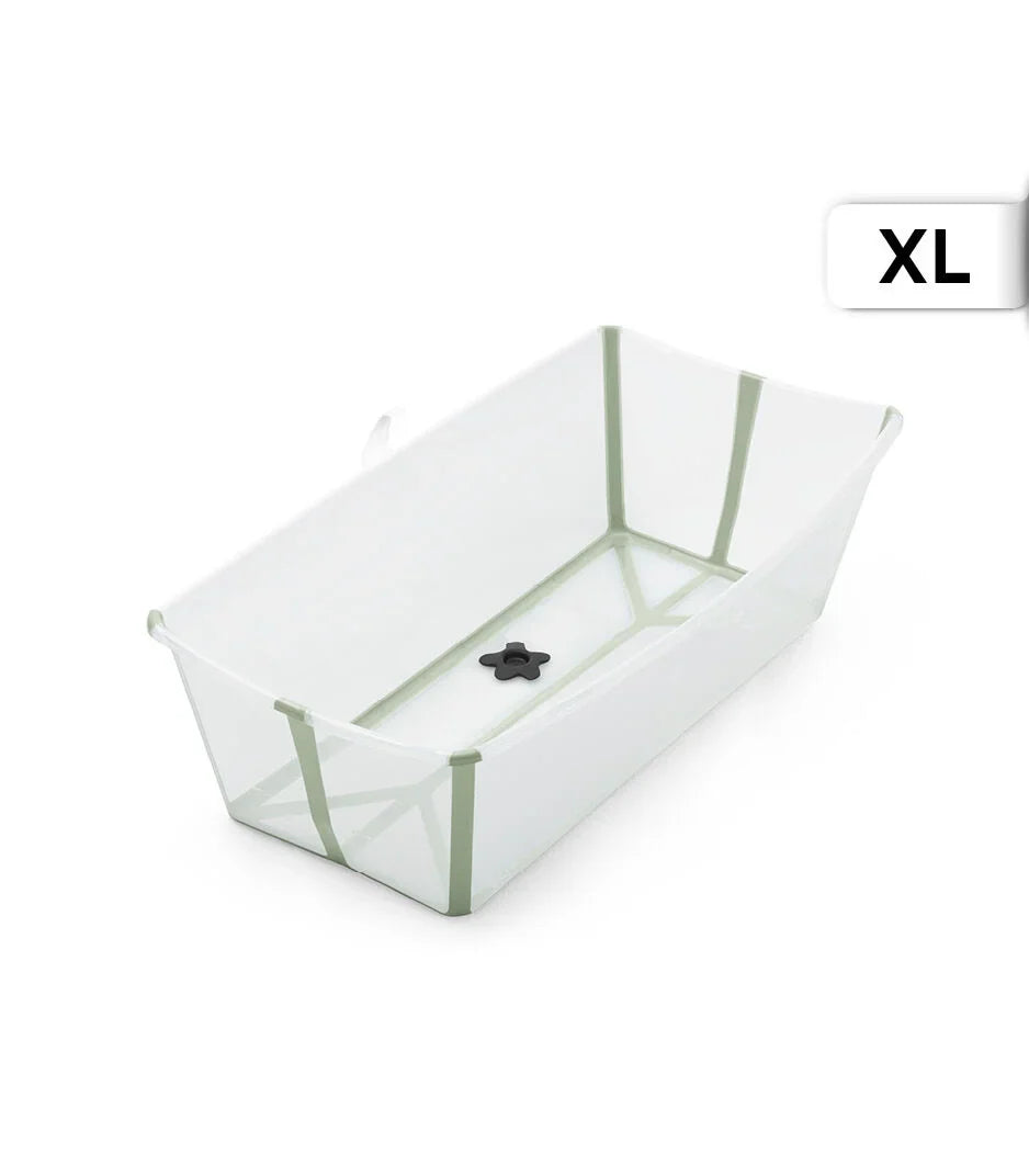 Stokke Flexi Bath X-Large badekar i Transparent Green