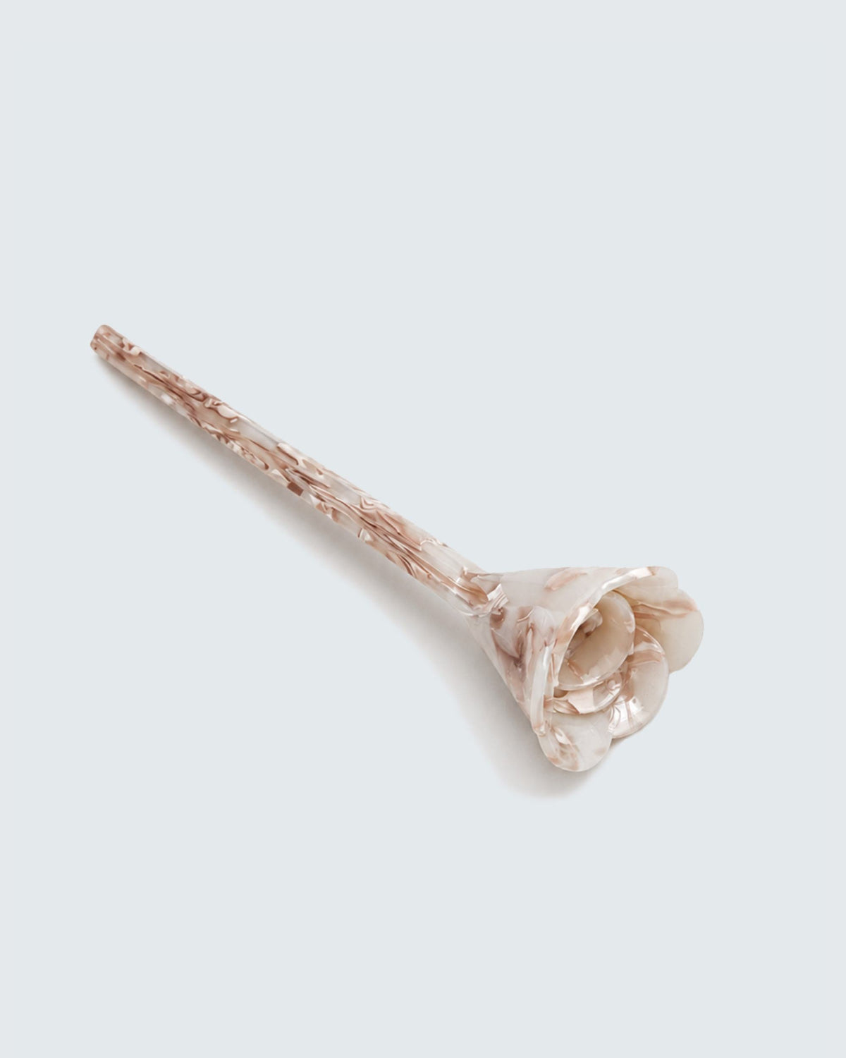 Hairlust Flower Chopstick hårnål med blomst i beige shell