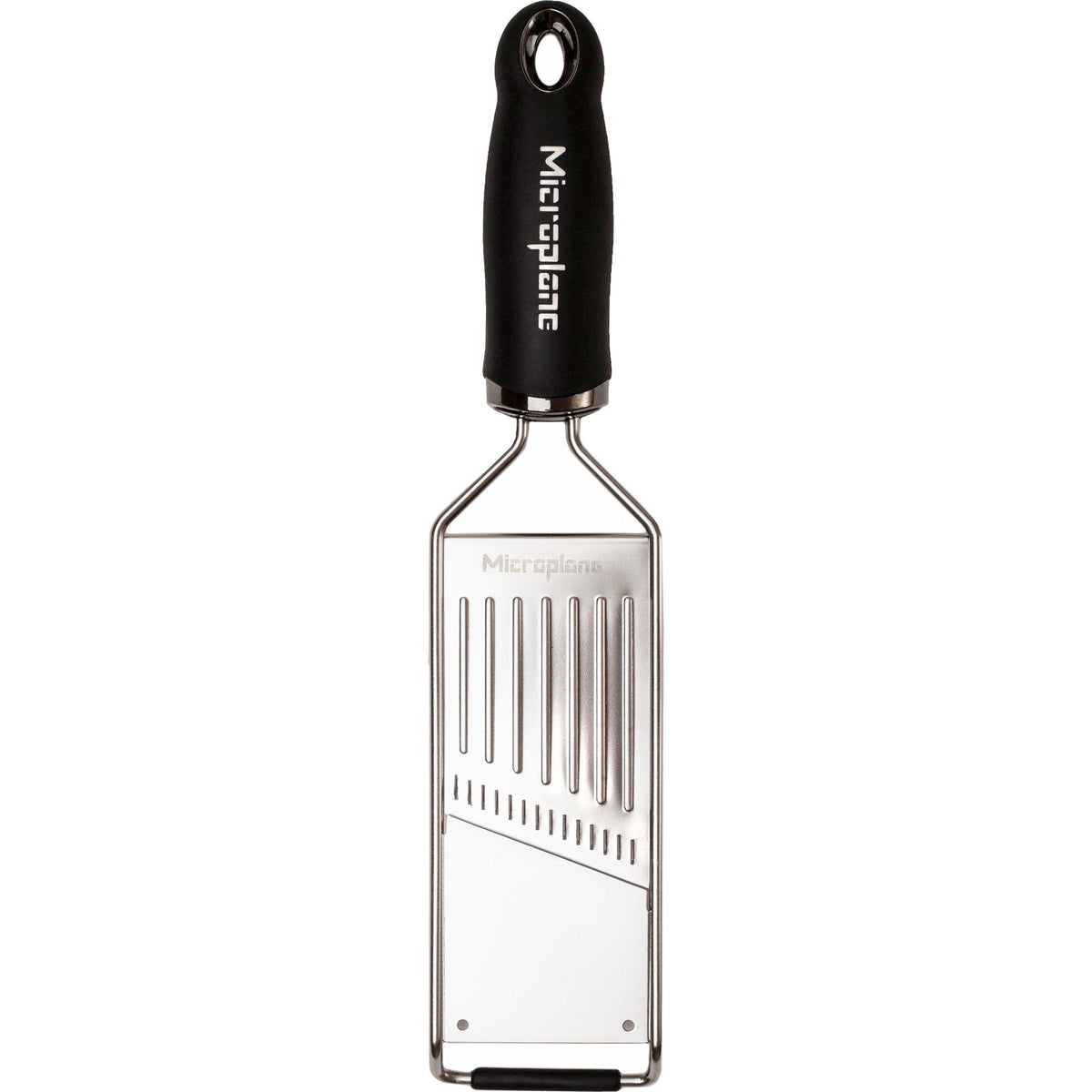 Microplane Gourmet juliennejern med soft grip-skæfte