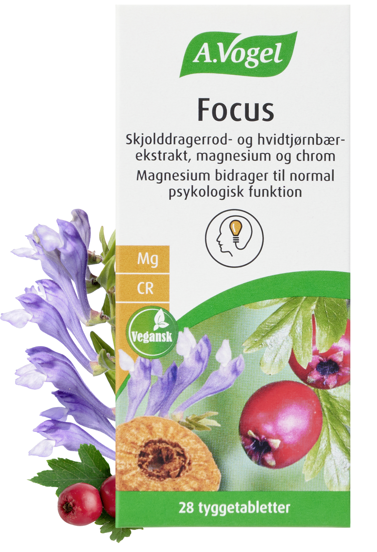 A. Vogel Focus, kosttilskud med 28 tabletter