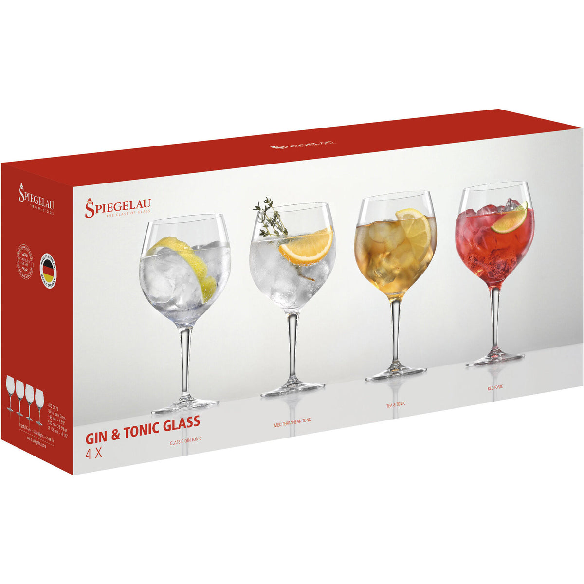 Spiegelau Gin & Tonic glas til servering af drinks