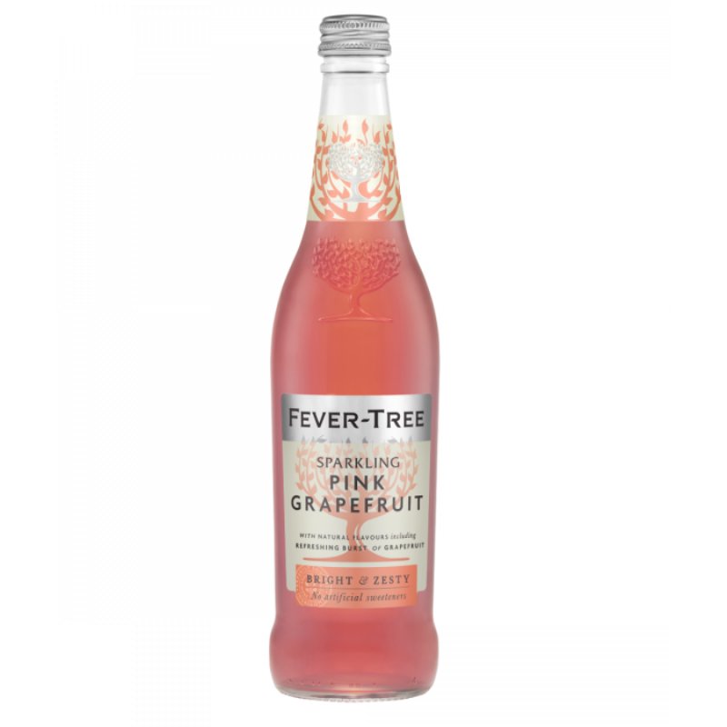 Flaske Fever-Tree Sparkling Pink Grapefruit drinksmixer, 50 cl