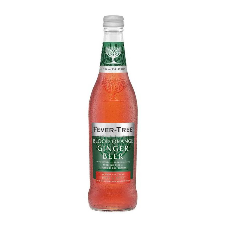 Flaske Fever-Tree Light Blood Orange Ginger Beer, 50 cl