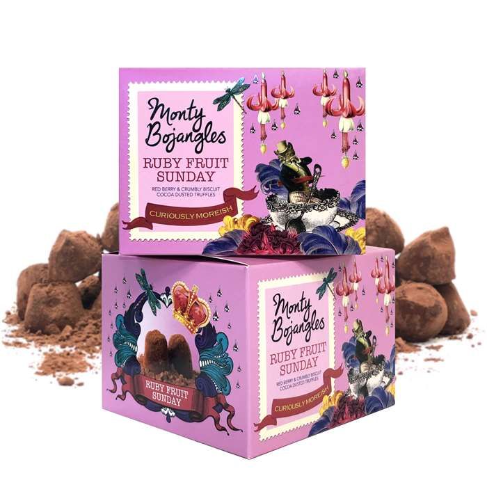 Se Monty Bojangles Chokoladetrøffel Chokolade / Røde Bær 150 G ✔ Kæmpe udvalg i Monty Bojangles - Køb online på udsalg og tilbud lige nu ✔ Super billig fragt og lynhurtig levering - Varenummer: Barlife-703644 og 5060413260779 på lager - Udsalg på Delikatesser - Snacks - Chokolade delikatesse Spar stort – op til 53% - Over 2.739 mærker med kæmpe udsalg