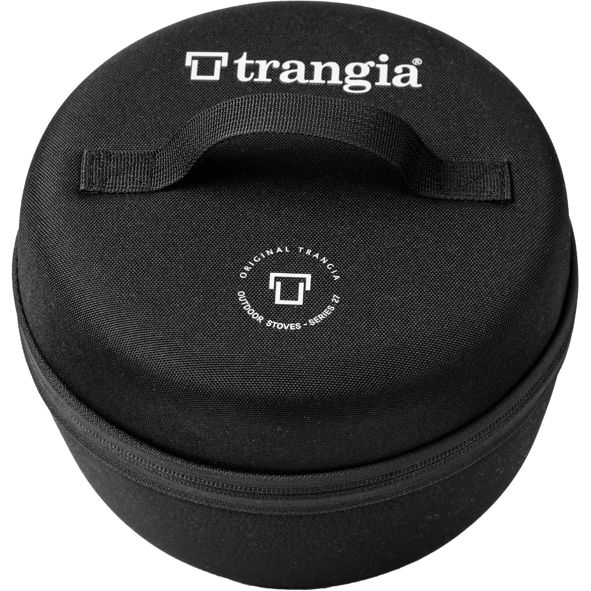 Sort Trangia EVA etui i oxford polyester 600D til stormkøkken i størrelse 27 Small